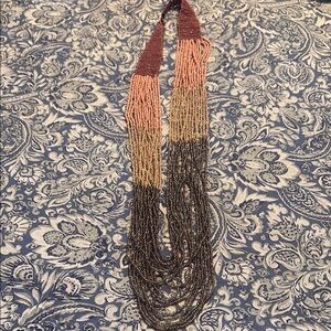 Elegant Multicolor Beaded Necklace